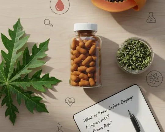 What to Know Before Buying Papaya Leaf Blood Support