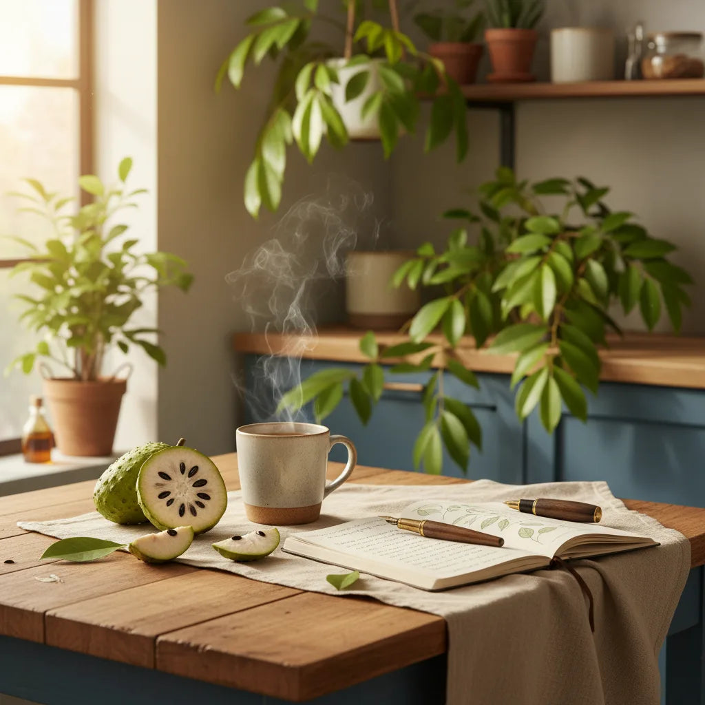 What Does Soursop Tea Help You With? A Balanced Guide to Traditional Uses, Reported Effects, and How to Observe Your Own Response_featured_image