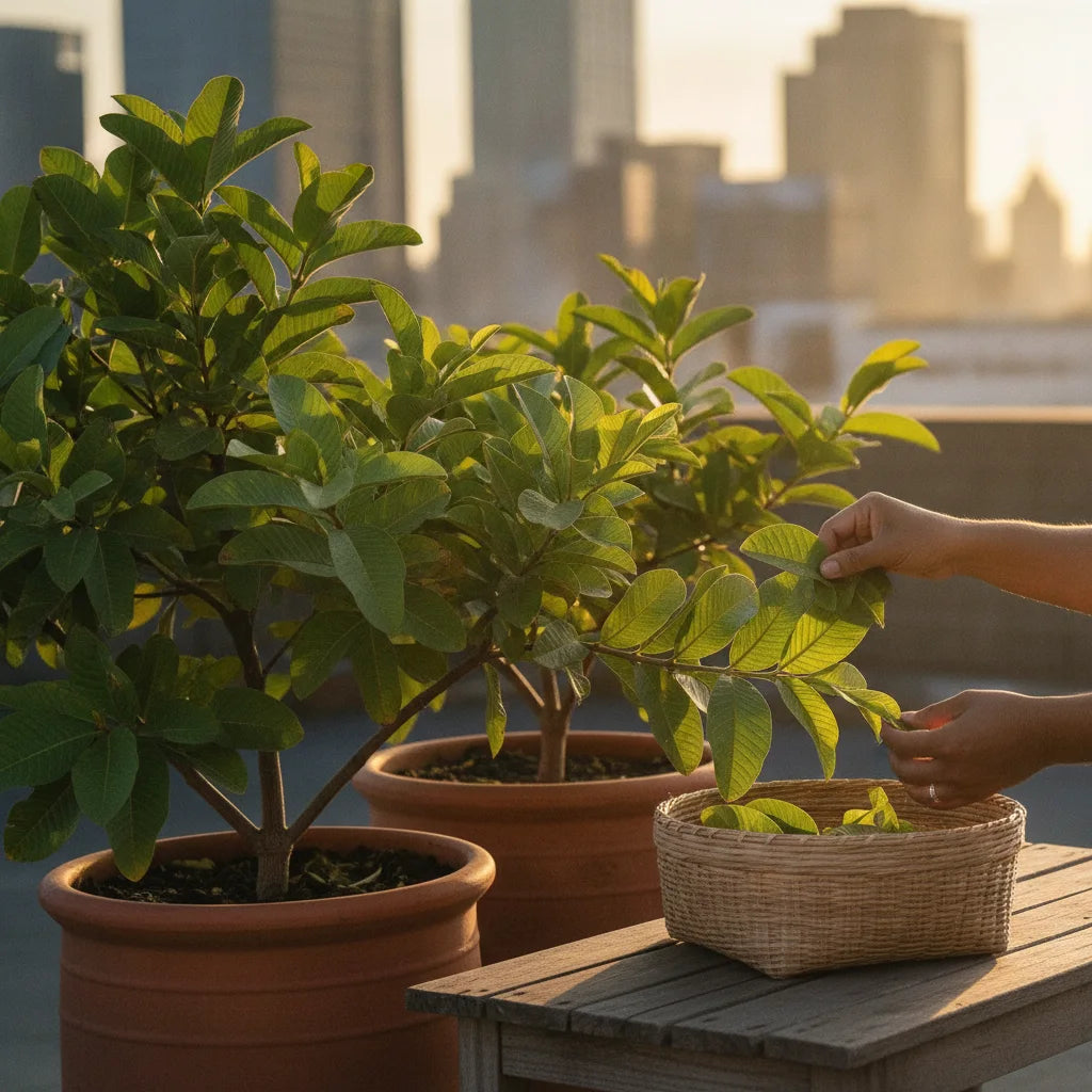 Growing Guava in Containers: A Small‑Space Guide to Harvesting and Using Guava Leaf_featured_image