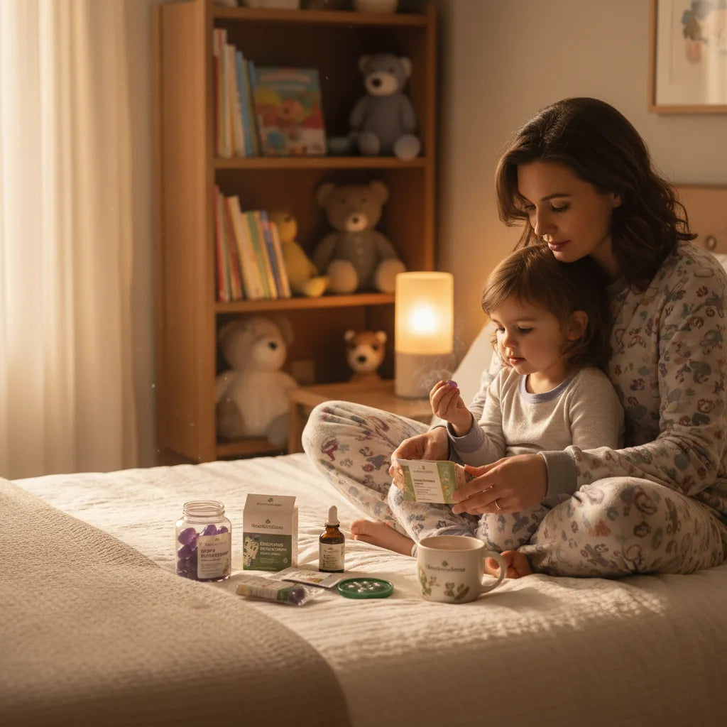 Parent and child review herbal sleep choices