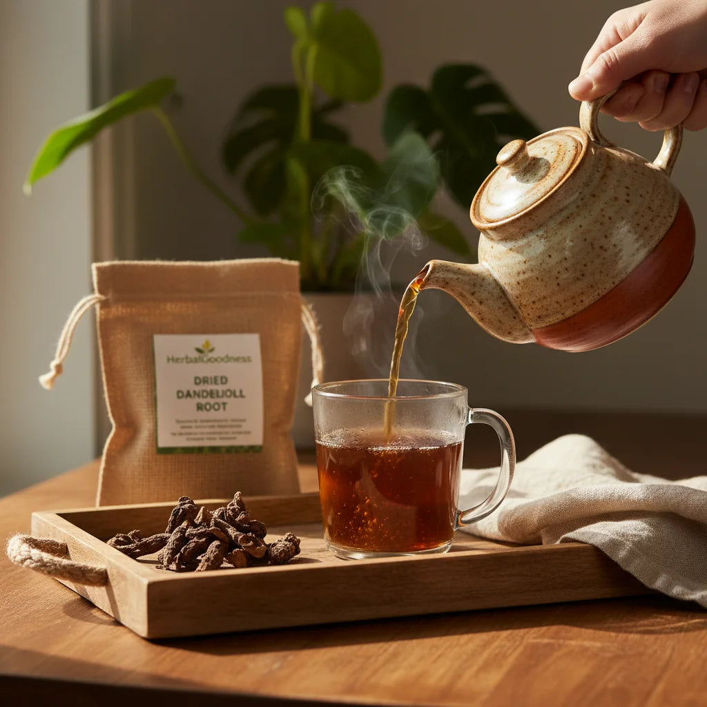How to Make Dandelion Tea from Dried Root: A Step‑by‑Step Brewing Guide_featured_image