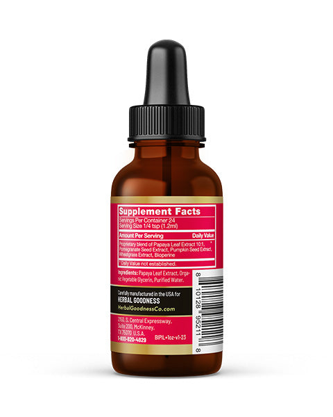 Blood Platelet Plus – Liquid Herbal Extract | 15X Strength Papaya Leaf
