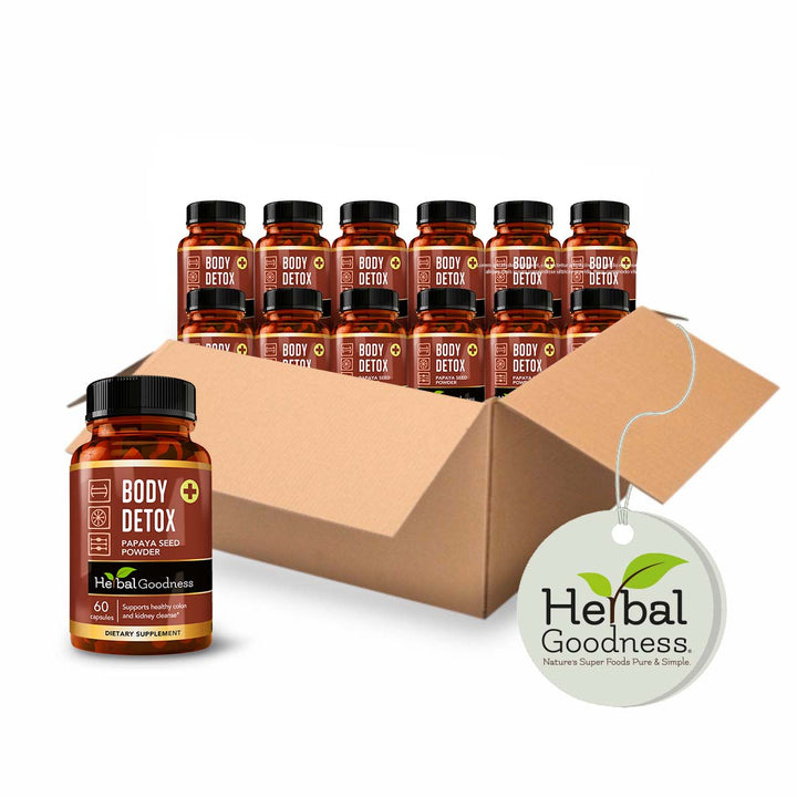 Body Detox Capsules 60ct /600mg