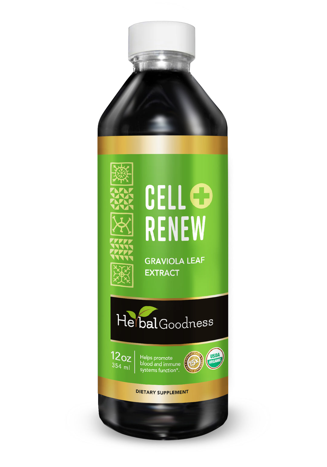 Cell Renew Plus – Organic - Liquid Extract - Herbal Goodness