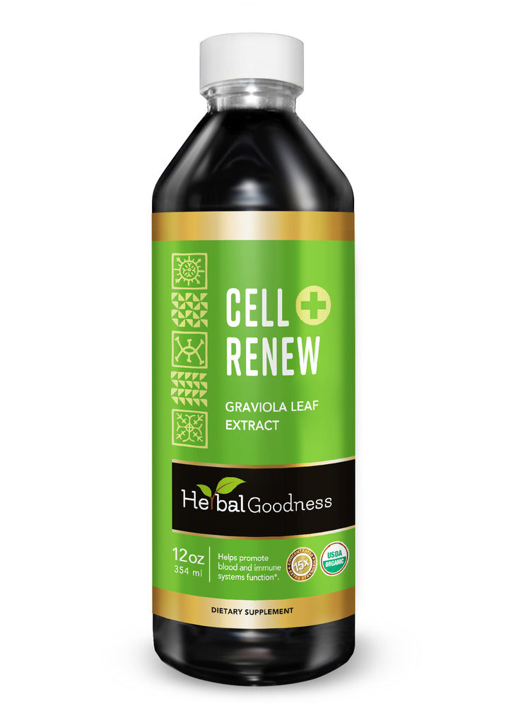 Cell Renew Plus – Organic - Liquid Extract - Herbal Goodness