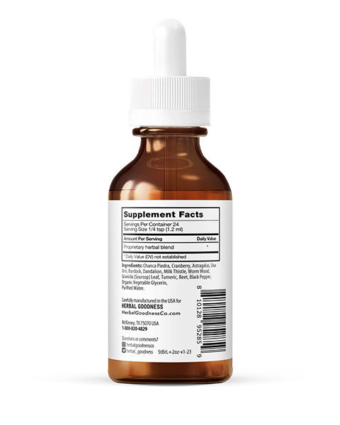 Break those Stones Baby! - 2fl.oz - Plant Based - Dietary Supplement