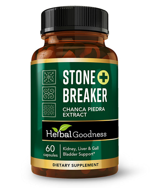 Stone Breaker Plus | Chanca Piedra Extract Capsules - 60/600mg