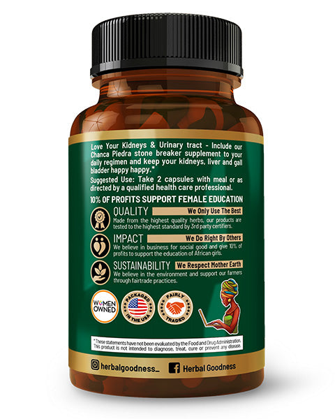 Stone Breaker Plus | Chanca Piedra Extract Capsules - 60/600mg