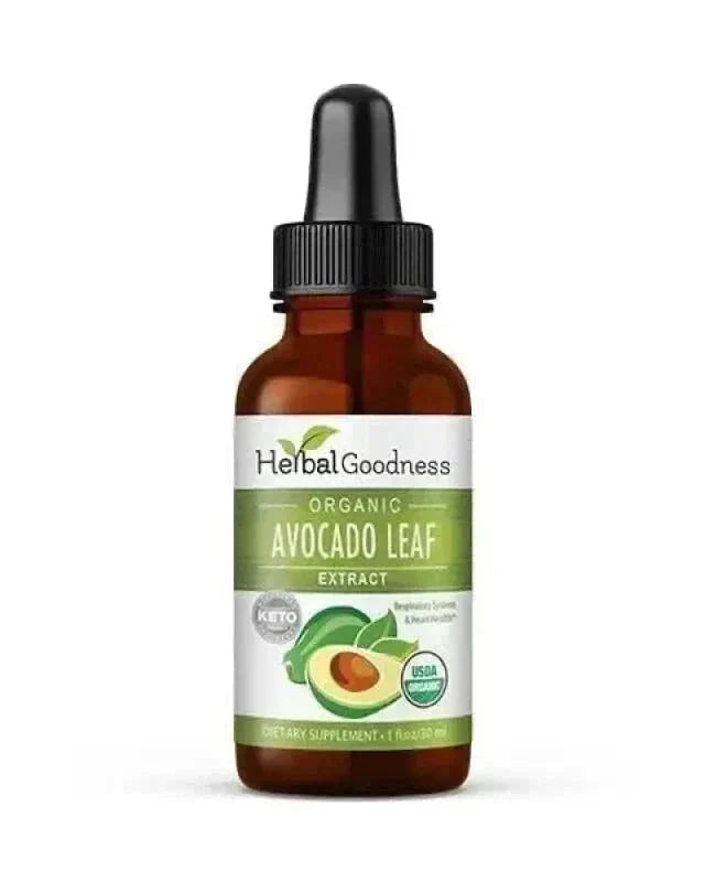 Avocado Leaf Extract - Liquid Extract - Herbal Goodness Liquid Extract Herbal Goodness 1 oz 