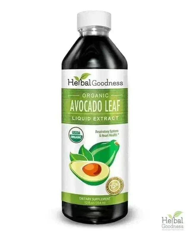 Avocado Leaf Extract - Liquid Extract - Herbal Goodness Liquid Extract Herbal Goodness 12 oz 