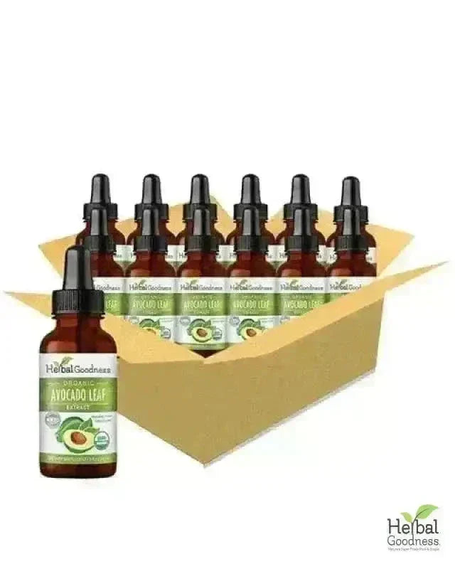 Avocado Leaf - Organic 1oz 15X Liquid Extract - Immunity & Heart Health Liquid Extract Herbal Goodness 