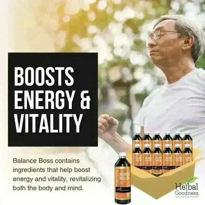 Balance Boss - 15X Liquid Extract - Mood & Relaxation Liquid Extract Herbal Goodness 