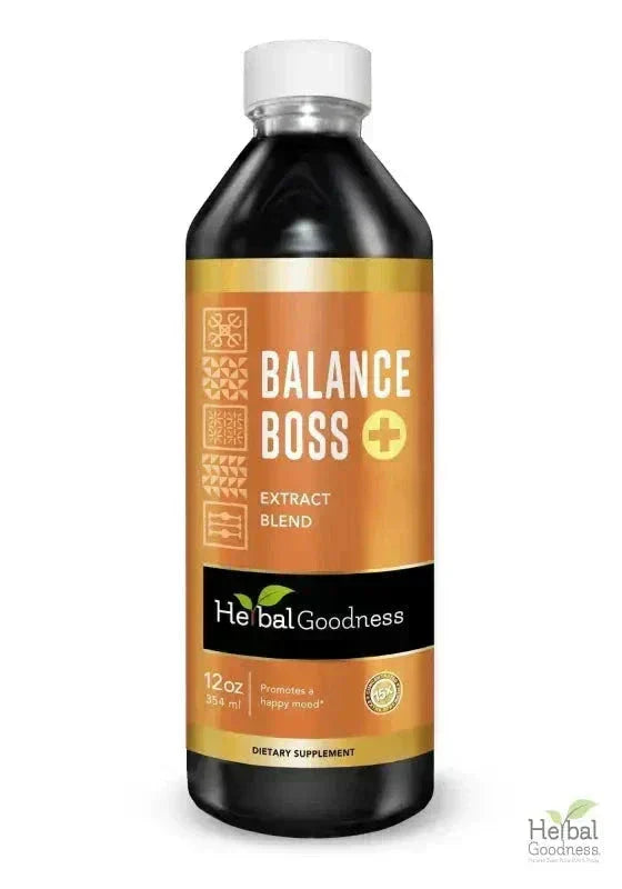 Balance Boss - 15X Liquid Extract - Mood & Relaxation Liquid Extract Herbal Goodness 