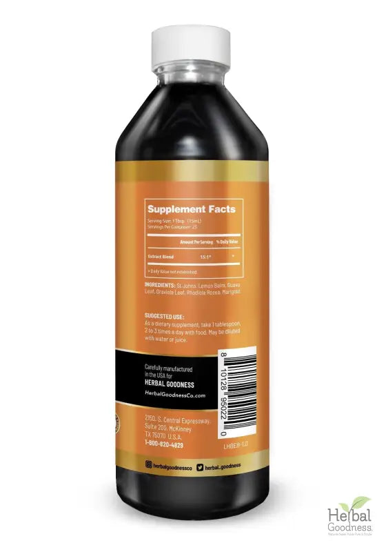 Balance Boss - 1oz 15X Liquid Extract - Mood &amp; Relaxation Liquid Extract Herbal Goodness 