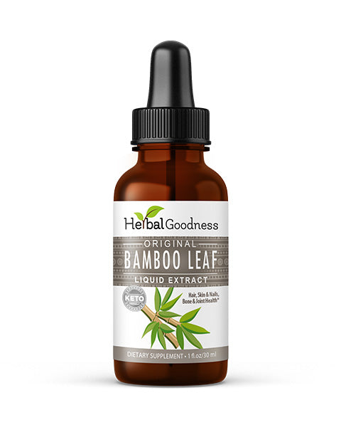 Bamboo Leaf Extract- Liquid Extract - Herbal Goodness