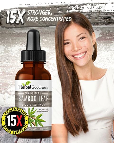 Bamboo Leaf Extract- Liquid Extract - Herbal Goodness Liquid Extract Herbal Goodness 