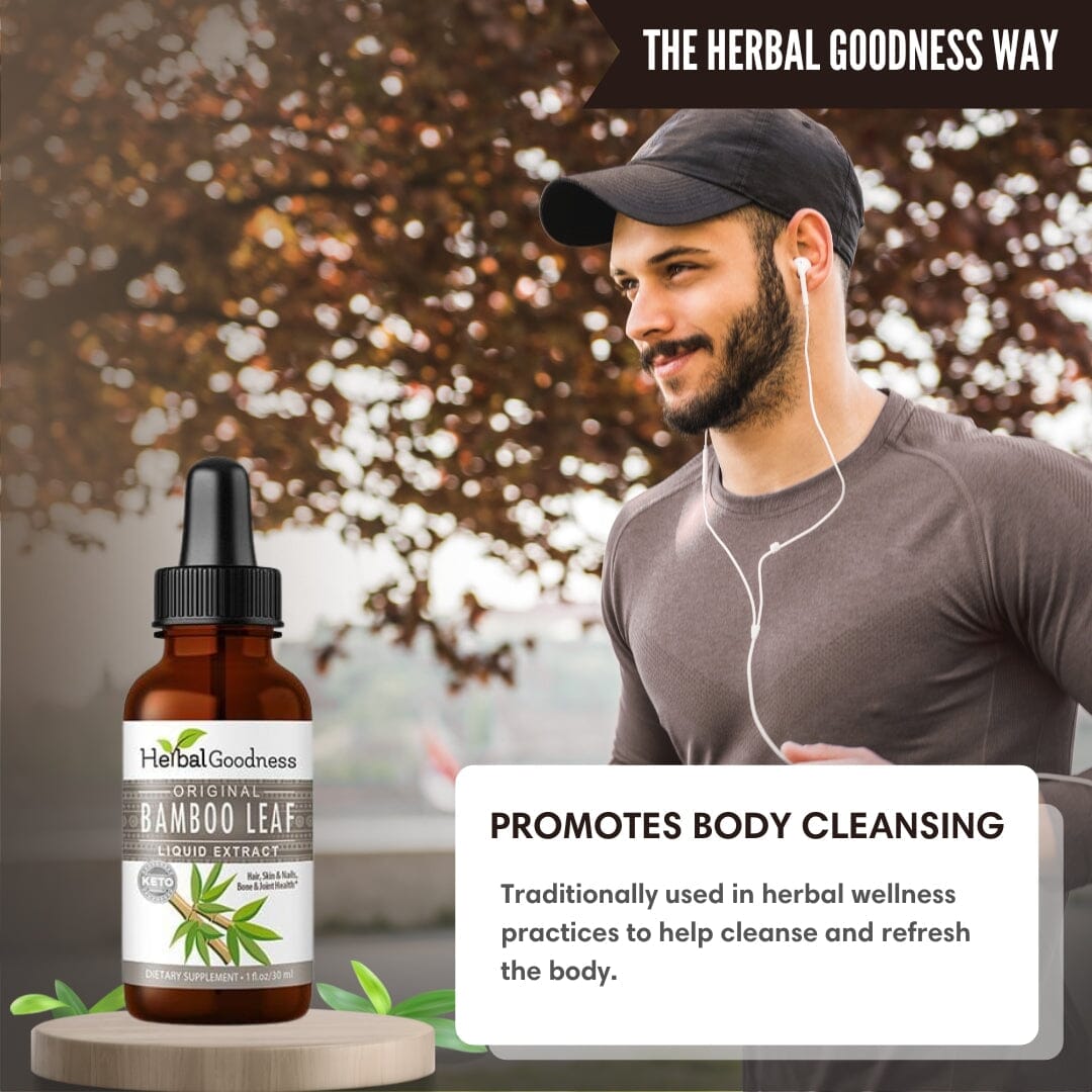 Bamboo Leaf Extract- Liquid Extract Liquid Extract Herbal Goodness 