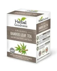 Bamboo Leaf Tea – Caffeine-Free | 24 Tea Bags (1.5g Each) - Herbal Goodness