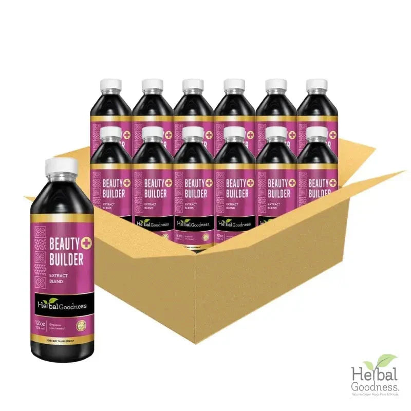 Beauty Builder Liquid Extract 15X – Skin Support & Collagen Wellness Formula Liquid Extract Herbal Goodness 