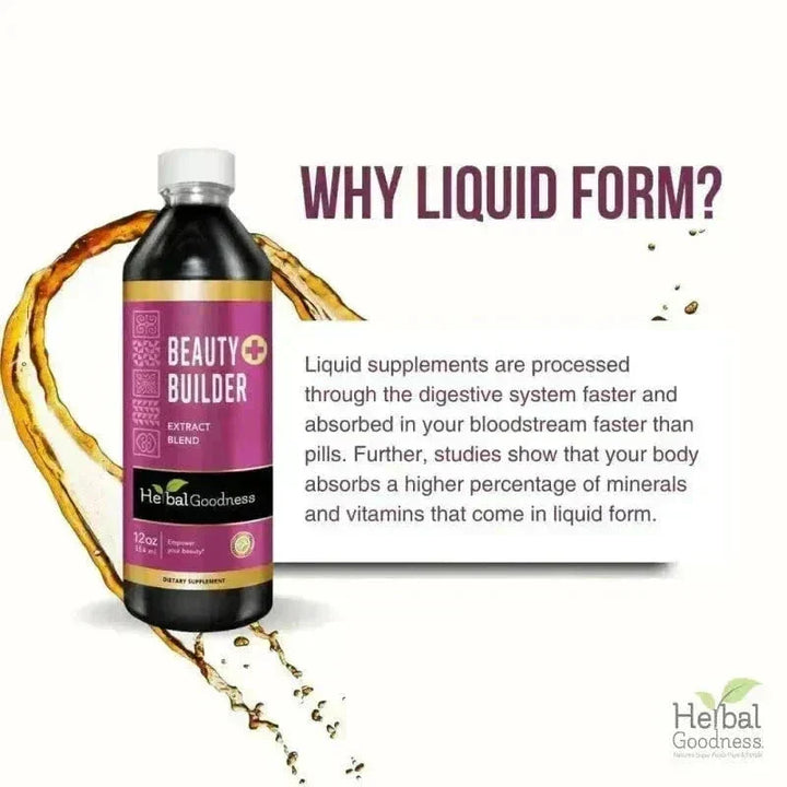 Beauty Builder Plus - Liquid - Herbal Goodness Liquid Extract Herbal Goodness 