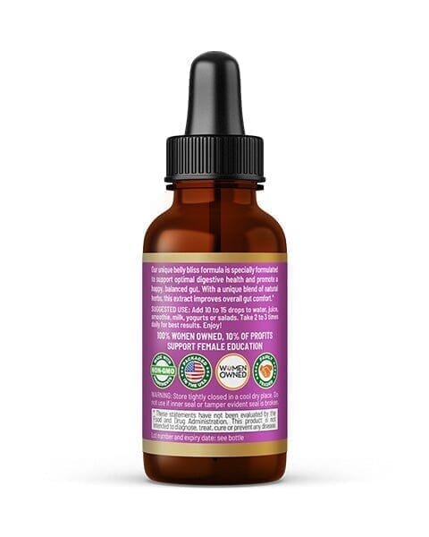 Belly Bliss Liquid Extract - Digestive Support Liquid Extract Herbal Goodness 