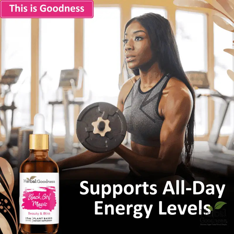 Black Girl Magic - 2fl.oz - Beauty &amp; Anti-Aging Liquid Extract Herbal Goodness 