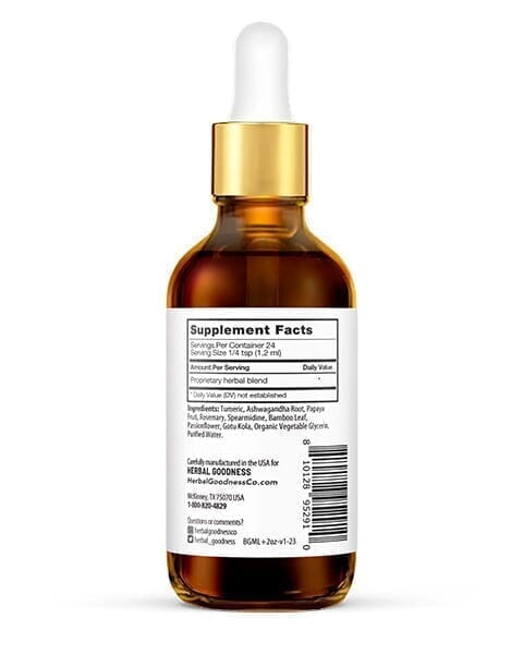 Black Girl Magic 2fl.oz - Plant Based - Dietary Supplement - Herbal Goodness Liquid Extract Herbal Goodness 