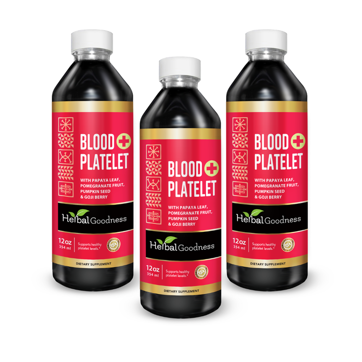 Blood Platelet Support with Papaya Leaf | Organic 15X Liquid Extract