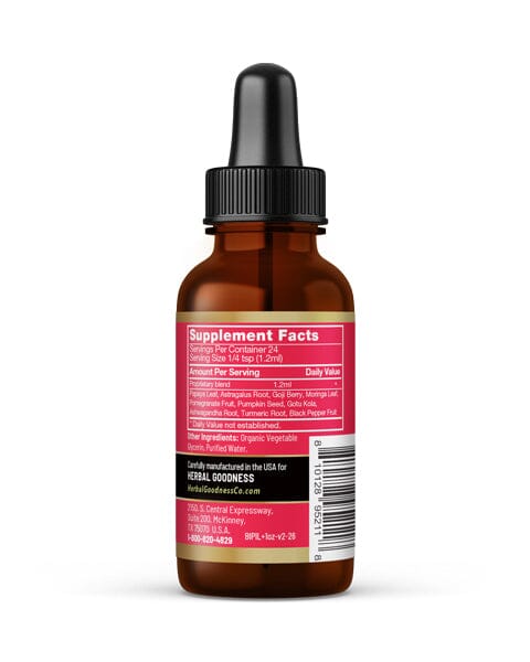 Blood Platelet with Papaya Leaf - Organic 15X Liquid Extract - Platelet & Bone Marrow Liquid Extract Herbal Goodness 