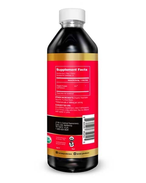 Blood Platelet with Papaya Leaf - Organic 1oz 15X Liquid Extract - Platelet & Bone Marrow Liquid Extract Herbal Goodness 