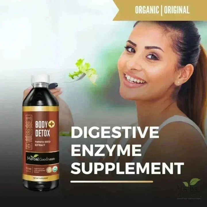 Body Detox Herbal Liquid Extract – Papaya Seed - Herbal Goodness Liquid Extract Herbal Goodness 