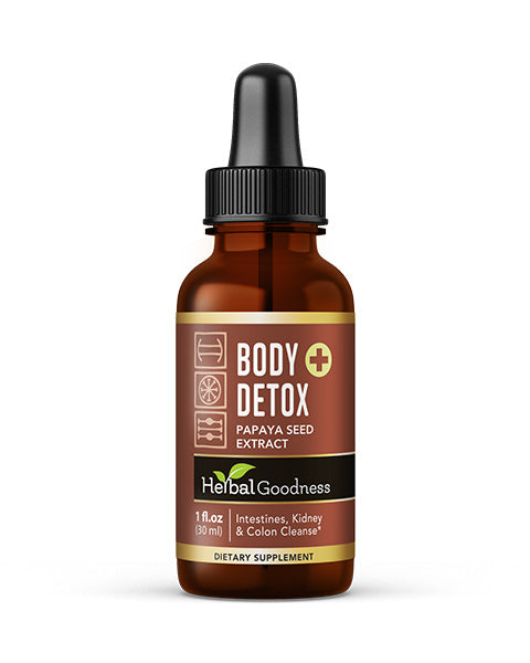 Body Detox Herbal Liquid Extract – Papaya Seed - Herbal Goodness