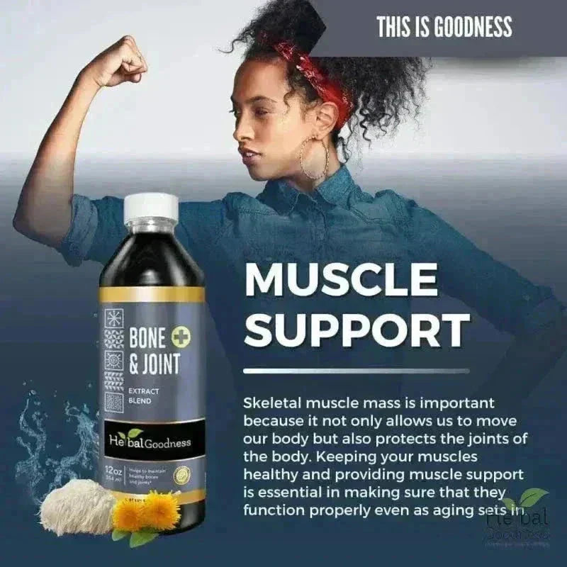 Bone and Joint Liquid Extract – Herbal Botanical Blend - Liquid Extract Liquid Extract Herbal Goodness 
