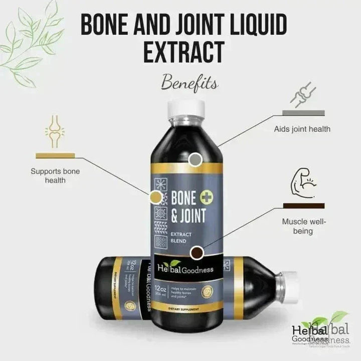 Bone and Joint Liquid Extract – Herbal Botanical Blend - Liquid Extract - Herbal Goodness Liquid Extract Herbal Goodness 