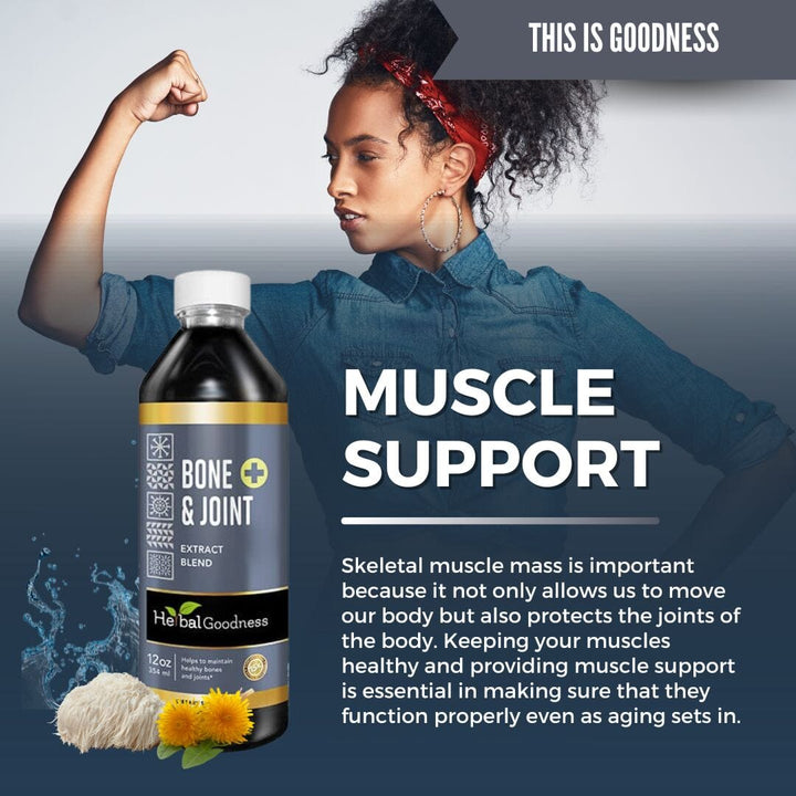 Bone and Joint Liquid Extract - Liquid Extract - Bone Health, Muscle Support, Joint Support - Herbal Goodness Liquid Extract Herbal Goodness 