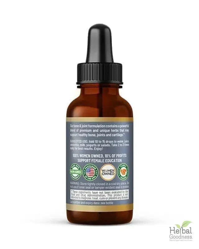 Bone & Joint 15X Liquid Extract – Natural Joint Support Supplement Liquid Extract Herbal Goodness 