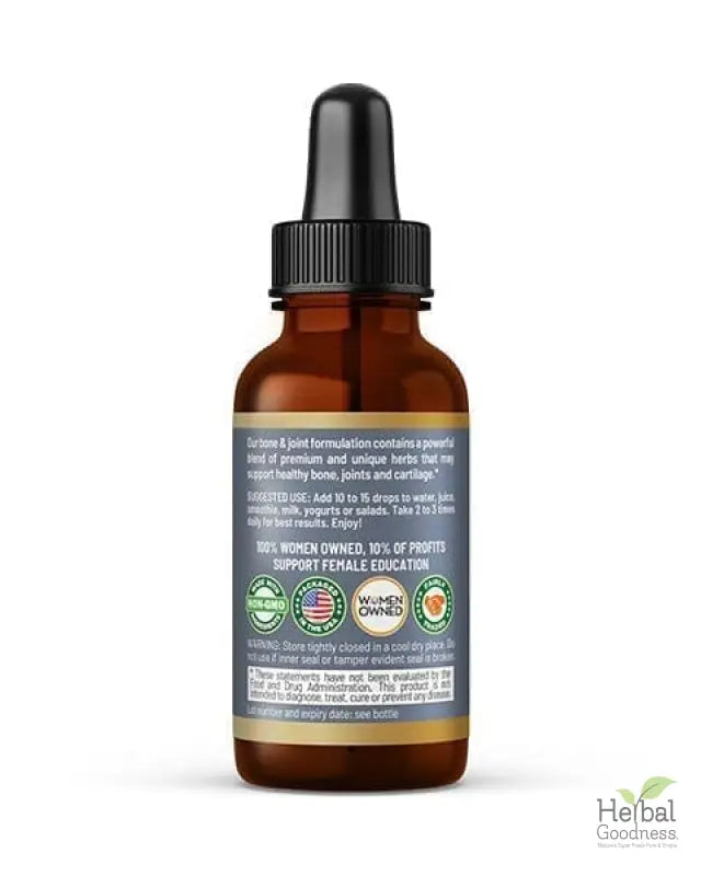 Bone and Joint - 1oz 15X Liquid Extract - Bone &amp; Joint Aid Liquid Extract Herbal Goodness 