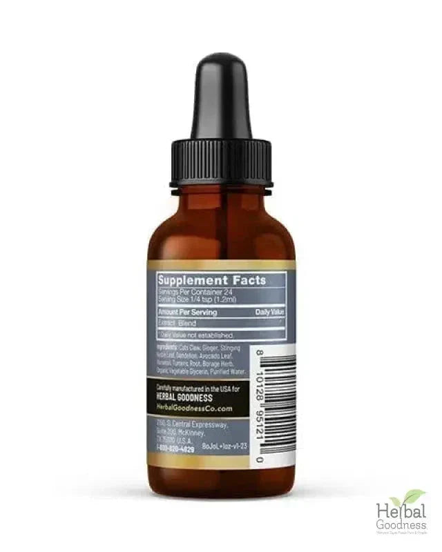 Bone & Joint 15X Liquid Extract – Natural Joint Support Supplement Liquid Extract Herbal Goodness 