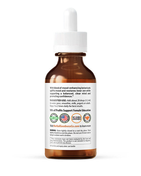 Bossy Confident Me - 2fl.oz - Uplifts Mood - Herbal Goodness Buy Liquid Extract