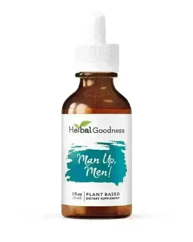 Man Up Men - 2fl.oz - Male Hormones &amp; Vitality Liquid Extract Herbal Goodness 