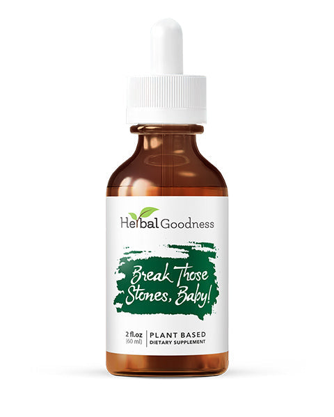 Break those Stones Baby! - 2fl.oz - Kidney & Detox