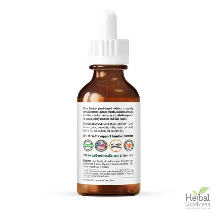 Break those Stones Baby! - 2fl.oz - Plant Based - Dietary Supplement, Kidney Cleanse and Liver Health - Herbal Goodness Liquid Extract Herbal Goodness 