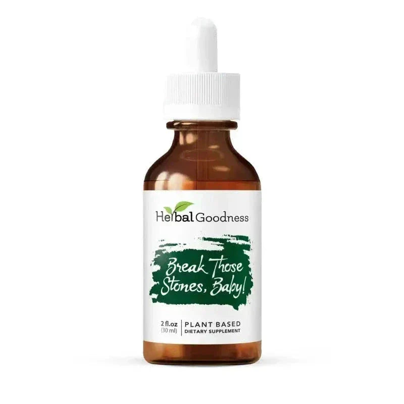 Break those Stones Baby! - 2fl.oz - Plant Based - Dietary Supplement - Herbal Goodness Liquid Extract Herbal Goodness 