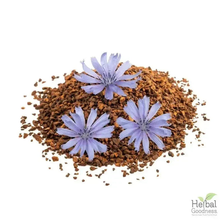 Bulk Herbs & Roots - 4oz Organic bulk teas for digestion, energy, detox Bulk Herb Herbal Goodness Chicory Root (Roasted) 