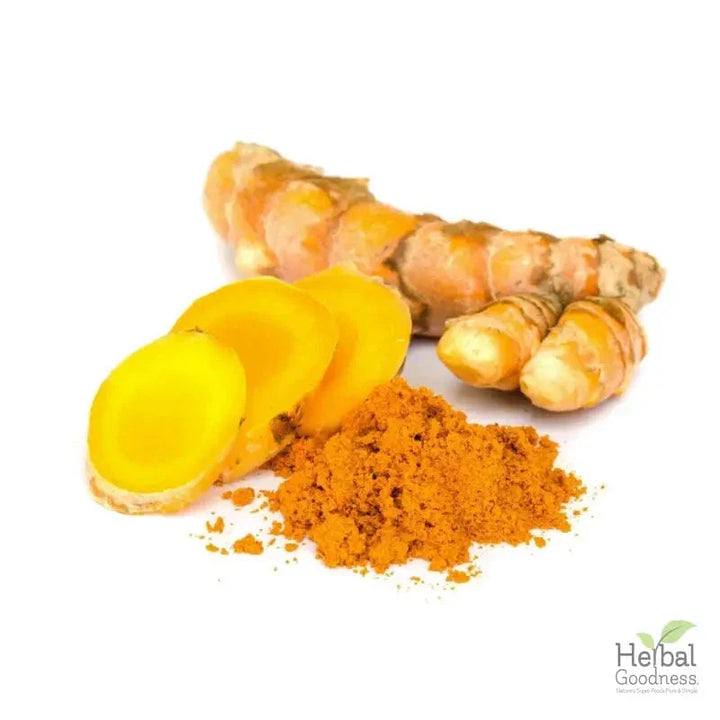 Bulk Spices & Seasonings 4oz | Fresh Vibrant Aromatic Flavor – Herbal Goodness Bulk Herb Herbal Goodness Tumeric (Cut & Sifted) 