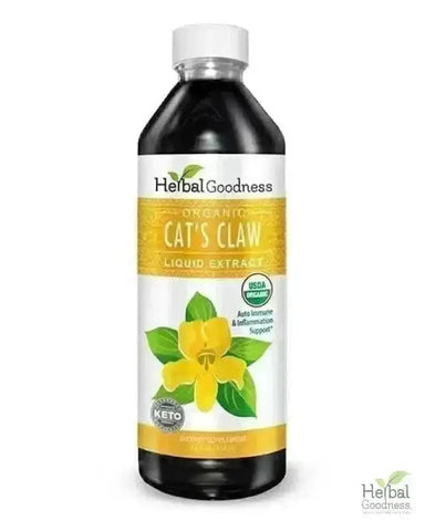 Cat's Claw Extract - Organic Liquid - Herbal Goodness Liquid Extract Herbal Goodness 12 oz