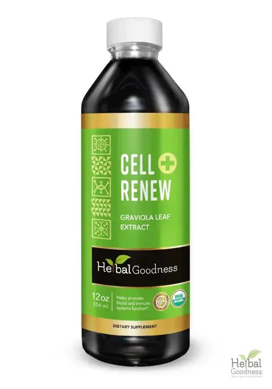 Cell Renew - 1oz 15X Liquid Extract - Immunity & Cell Health Liquid Extract Herbal Goodness 12oz 
