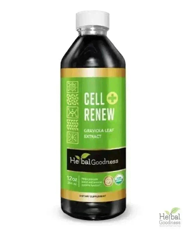 Cell Renew Plus – Organic - Liquid Extract - Herbal Goodness Liquid Extract Herbal Goodness 12oz 