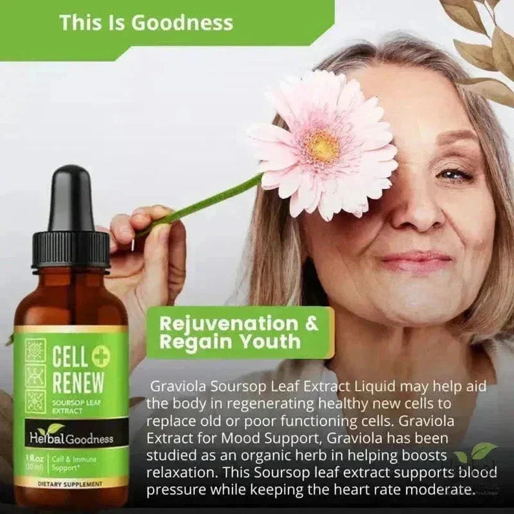 Cell Renew Plus – Organic - Liquid Extract - Herbal Goodness Liquid Extract Herbal Goodness 