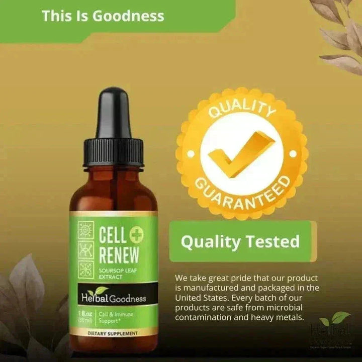 Cell Renew Plus – Organic - Liquid Extract - Herbal Goodness Liquid Extract Herbal Goodness 